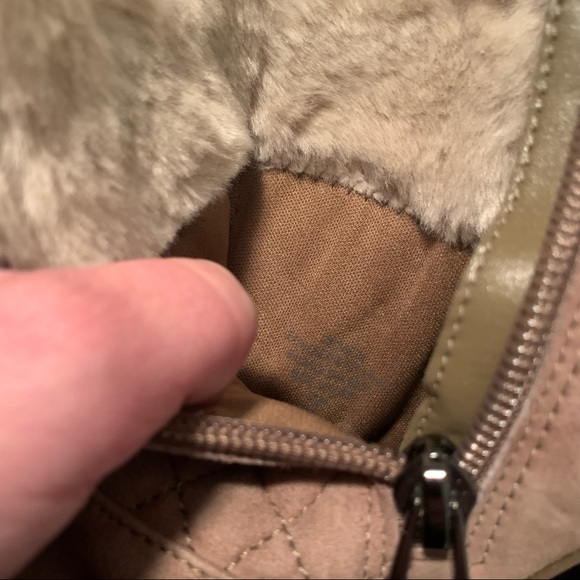 Like New! Guess Booties with Faux Fur - Picture 8 of 12